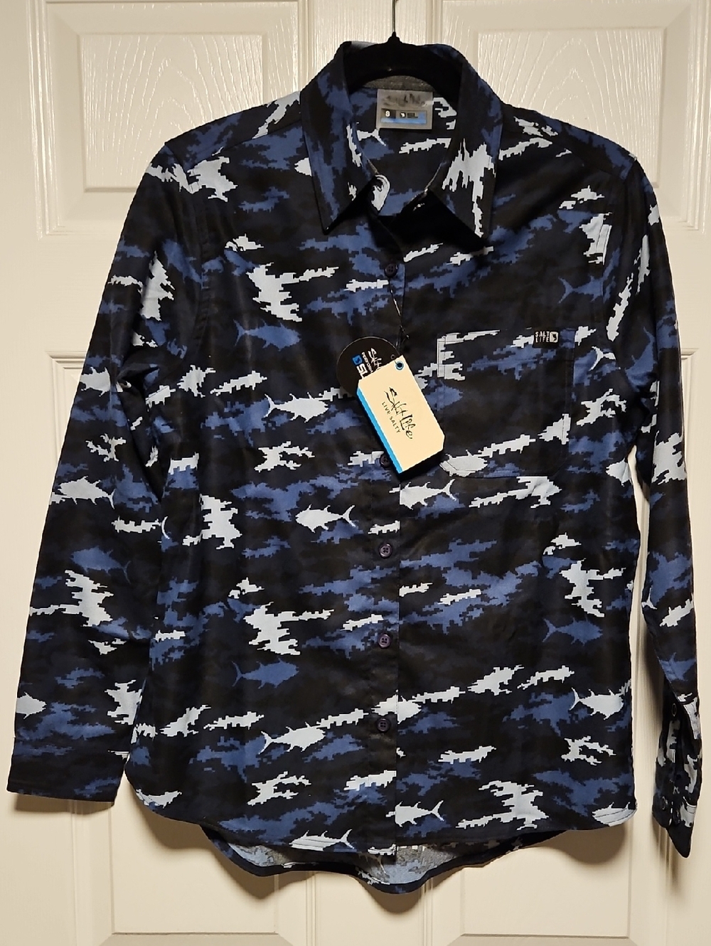 Salt Life Aquatic Journey Button-Up Shirt